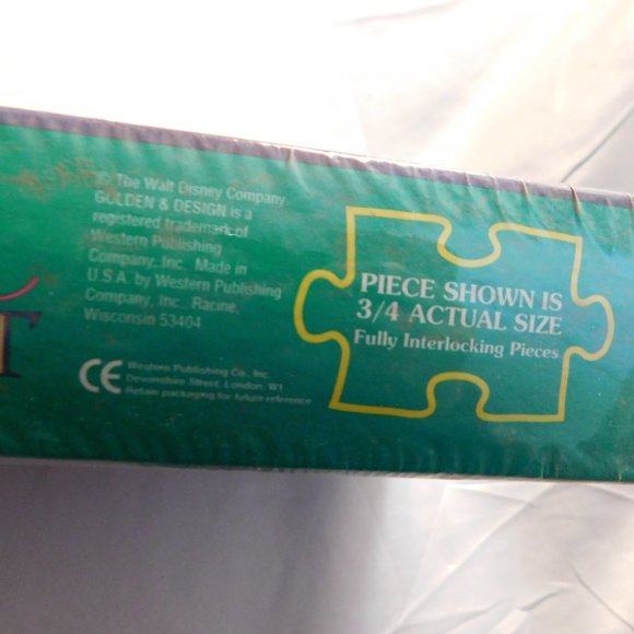 Disney Beauty and the Beast Puzzle and Book A Little Golden Books - Picture 3 of 5